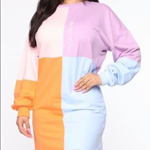 Special Addition Color Block Dress 👗